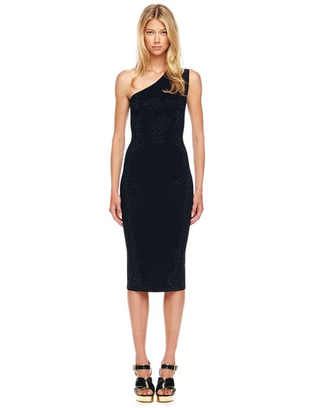 michael kors one shoulder dress|michael kors dress shirts clearance.